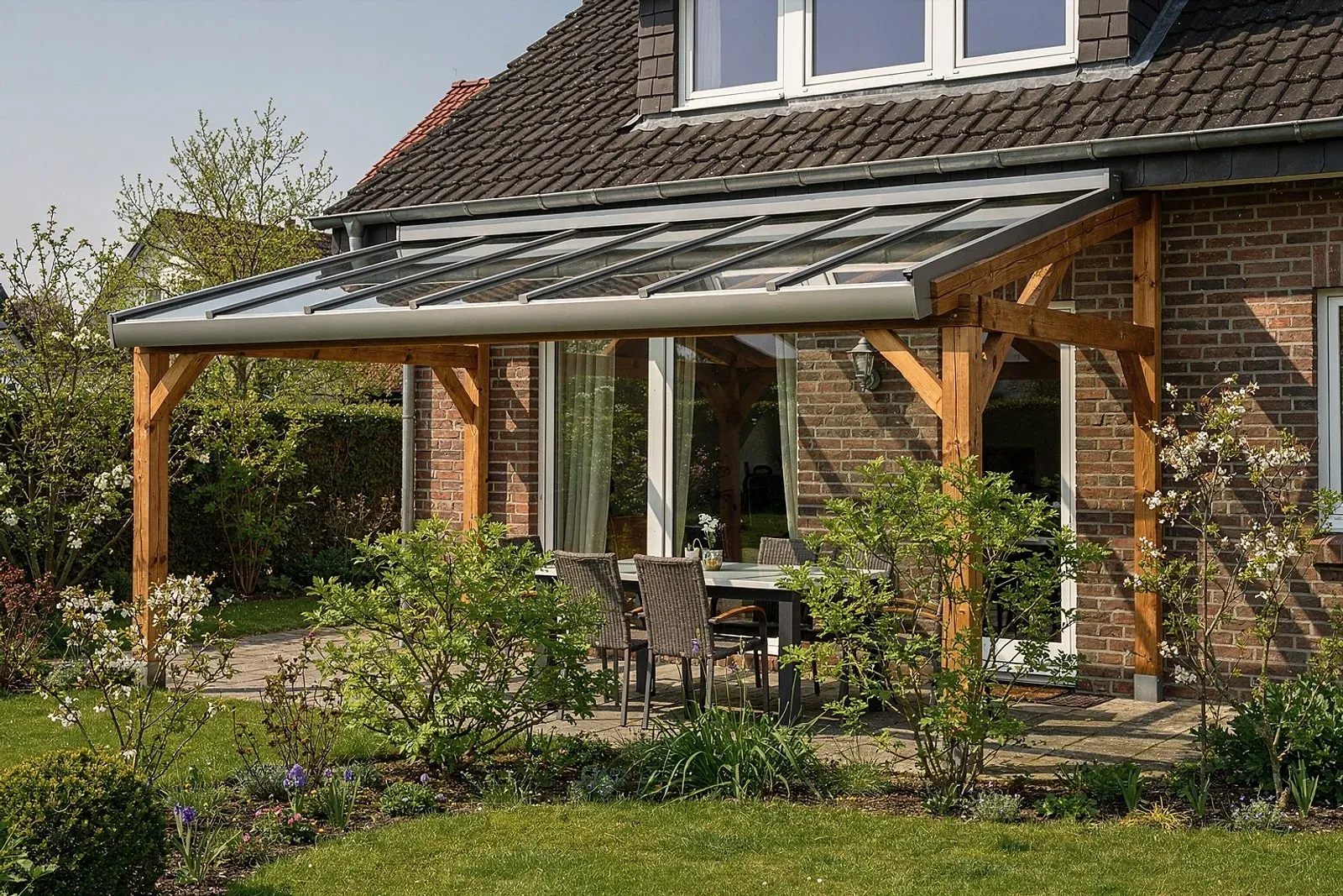 Alu-Terrassenüberdachung in Gütersloh